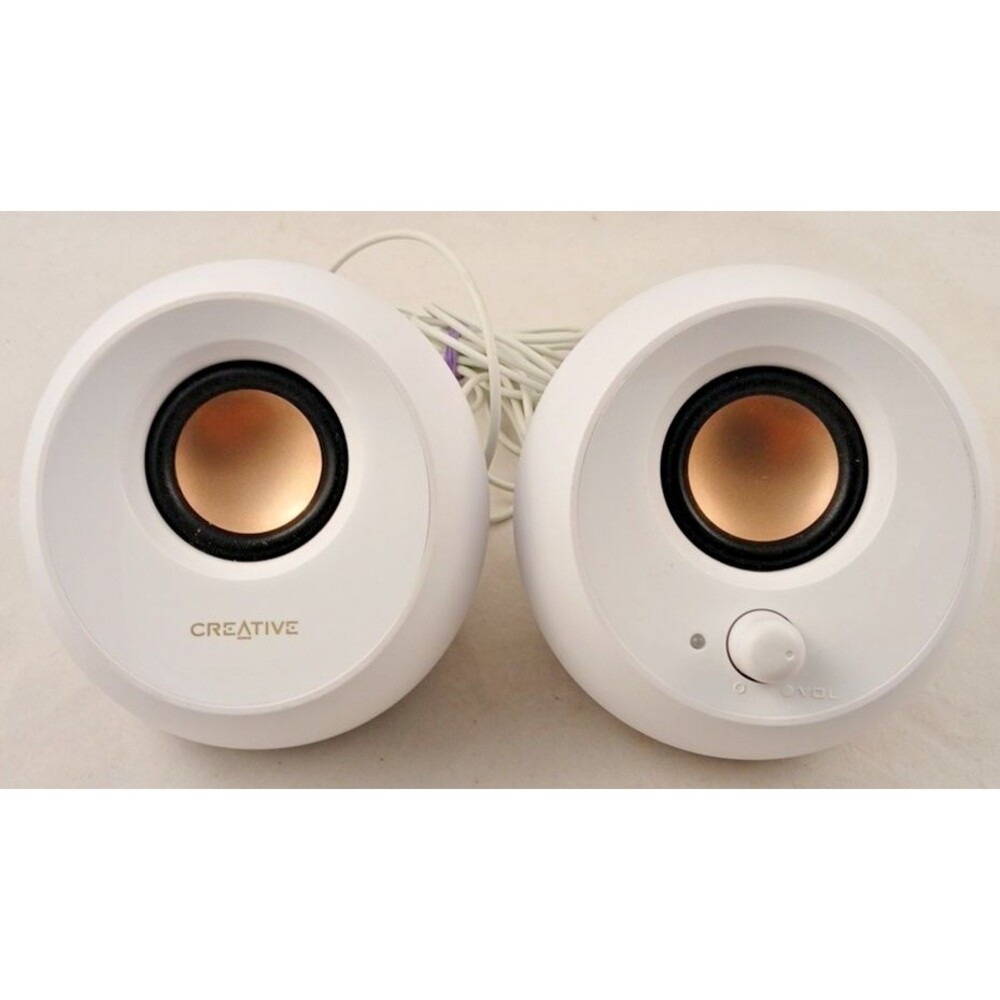 Creative Pebble V1  2.0 Speakers-Excellent Condition-TESTED
